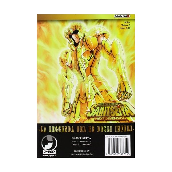 I cavalieri dello zodiaco. Saint Seiya. Next dimension. Gold edition Vol. 5 