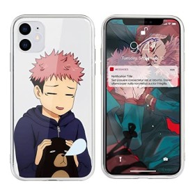 Coque pour Apple iPhone 14 et iPhone 13 6,1 Pouces, Antichoc Transparent Silicone TPU Protection Housse, Étui de Téléphone An