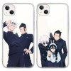 2 Pièces Coque pour Samsung Galaxy A71 4G 6.7 Pouce, avec Anime motif Jujutsu Kaisen Gojo Satoru Itadori Yuji Manga Antichoc