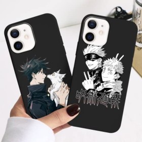 2 Pièces Coque pour Xiaomi Redmi Note 10 Pro 4G/10 Pro Max 6.67 Anime Jujutsu Kaisen Gojo Satoru Itadori Yuji Manga Motiv C