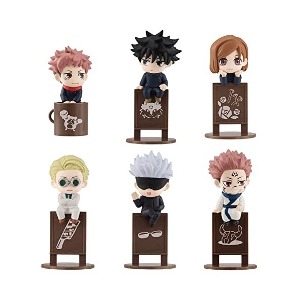 Megahouse Jujutsu Kaisen Ochatomo Series Set 6 Trading Figures 4 cm