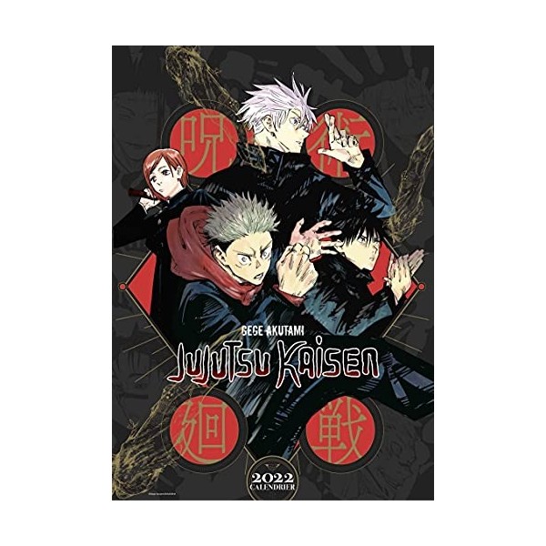 Calendrier Jujutsu Kaisen 2022