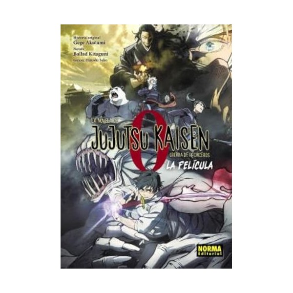 JUJUTSU KAISEN 0 NOVELA 