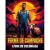 Ferme De Campagne: Livre de coloriage pour adultes avec de charmantes maisons de campagne, des animaux de ferme et des paysag