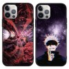 2 Pièces Coque pour Oppo A16（4G） 6.52 avec Anime Jujutsu Kaisen Gojo Satoru Itadori Yuji Manga 3D Imprimé Motiv Case Doux A