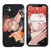 Coque pour Oppo A16 4G 6,52" Antichoc Transparent Silicone TPU Protection Housse, Étui de Téléphone Anime Jujutsu Kaisen Ca