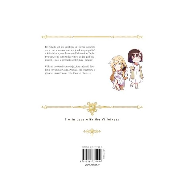 I’m in Love with the Villainess - Tome 2