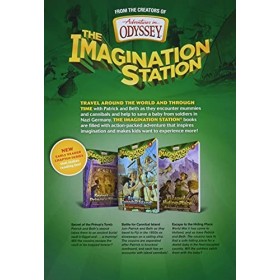 Imagination Station Book Set: Secret of the Prince’s Tomb / Battle for Cannibal Island / Escape to the Hiding Place
