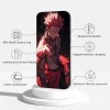 2 Pièces Coque pour Samsung Galaxy S21 FE 5G 6.4, avec Anime motif Jujutsu Kaisen Gojo Satoru Itadori Yuji Manga Antichoc T