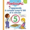 Montessori Japprends à compter jusquà 100 et à calculer 3-6 ans chiffres rugueux inclus 