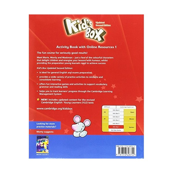 Kids Box Level 1 Activity + Online Resources British English