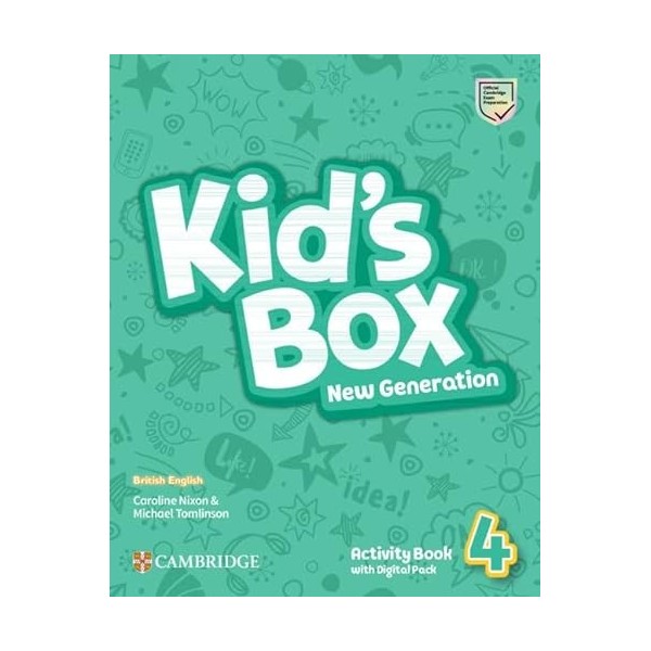 Kids Box New Generation Level 4 Activity Book with Digital Pack British English