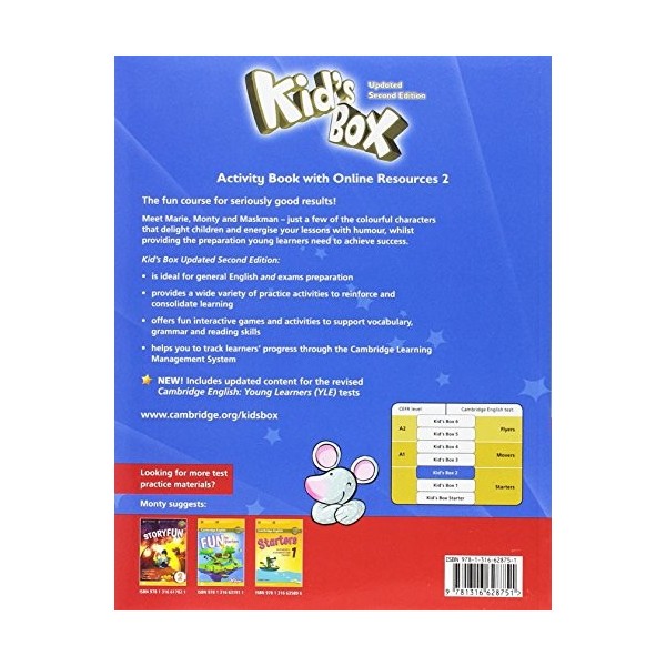 Kids Box Level 2 Activity Book with Online Resources British English