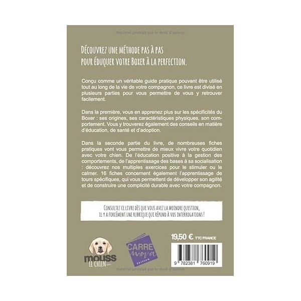 L’EDUCATION DU BOXER - Edition 2021 enrichie: Toutes les astuces pour un Boxer bien éduqué