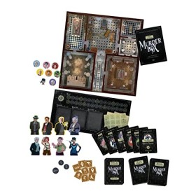 Murder Box - Meurtres au musée Letterton - Jeu de société - Enquête - Mystery - A partir de 14 ans