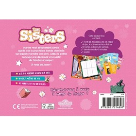 Les Sisters – Escape box – B.D. top secrète ! – Escape game enfant de 2 à 6 joueurs – Dès 6 ans