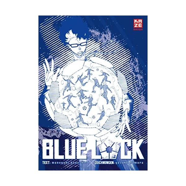 Blue Lock - Band 1-5 im Sammelschuber, Language German