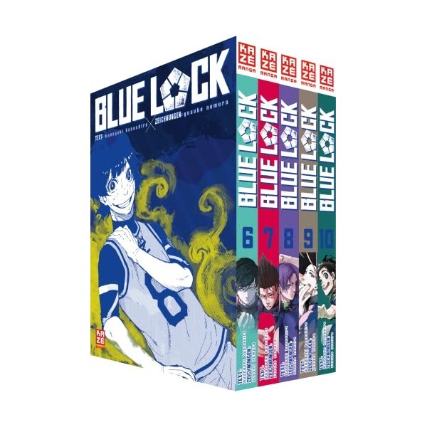 Blue Lock - Band 6-10 im Sammelschuber