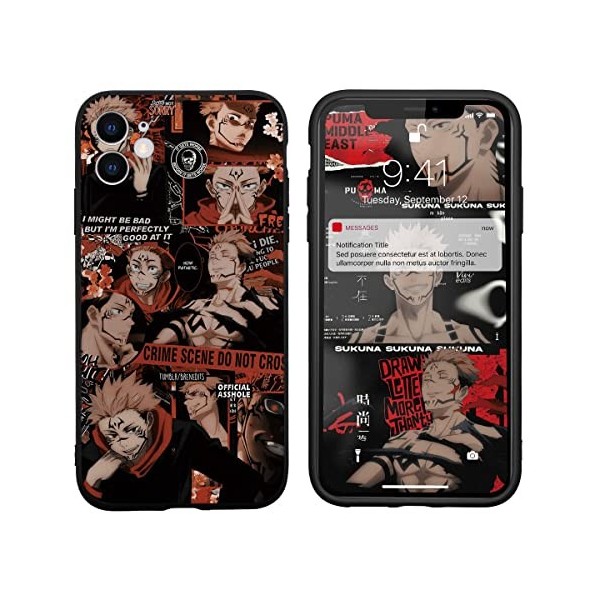 Coque pour Samsung Galaxy S10 4G 6,1" Antichoc Transparent Silicone TPU Protection Housse, Étui de Téléphone Anime Jujutsu 