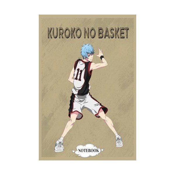 Kurokos Basketball notebook: 6x9 120 Pages Lined College Ruled Paper, Journal, Matte Finish Cover, Diary