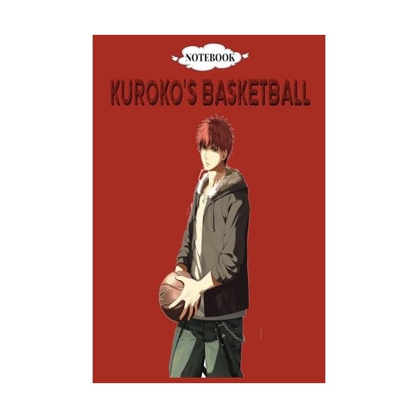 Kurokos Basketball notebook: 6x9 120 Pages Lined College Ruled Paper, Journal, Matte Finish Cover, Diary