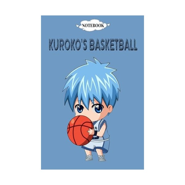 Kurokos Basketball notebook: 6x9 120 Pages Lined College Ruled Paper, Journal, Matte Finish Cover, Diary