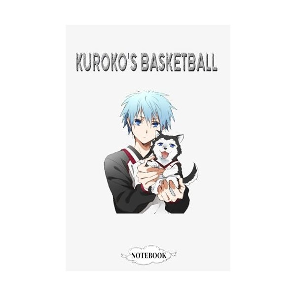 Kurokos Basketball notebook: 6x9 120 Pages Lined College Ruled Paper, Journal, Matte Finish Cover, Diary