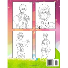 Kuroko No Basket Coloring Book: Coloring Books For Adult And Kids - Selected 50+ Best Illustrations With Funny Scenes To Unle