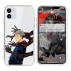 Coque pour Samsung Galaxy S10 4G 6,1" Antichoc Transparent Silicone TPU Protection Housse, Étui de Téléphone Anime Jujutsu 