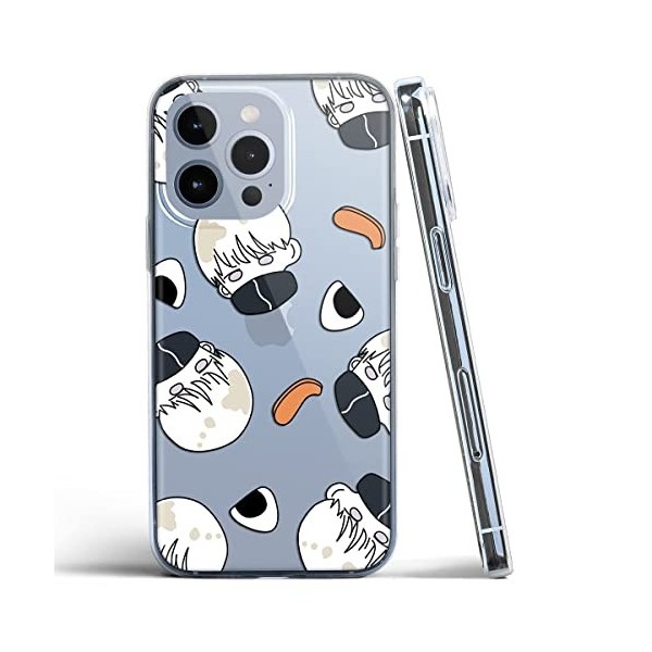 Coque pour Samsung Galaxy A13 （4G） 6,6 Pouces Antichoc Transparent Silicone TPU Protection Housse, Dessin animé Étui de Télép