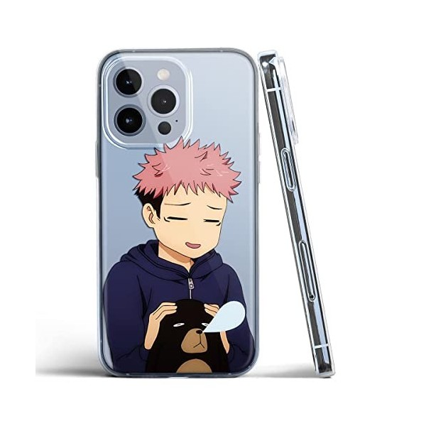 Coque pour Samsung Galaxy A13 （4G） 6,6 Pouces Antichoc Transparent Silicone TPU Protection Housse, Dessin animé Étui de Télép