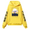 zhedu Anime Jujutsu Kaisen Hommes/Femmes/Unisexe Grande Taille Sweat À Capuche Automne Hiver Pull Décontracté Gojo Satoru Imp