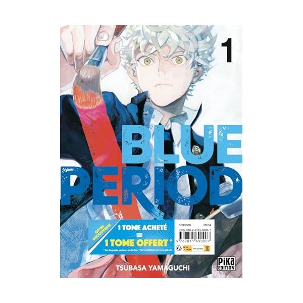 Blue Period Pack Offre Découverte T01 et T02