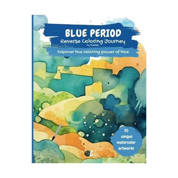 Blue Period: Reverse coloring journey