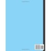 Blue Period Notebook | Blue Notebook gift for Women, for Teens & for Girls for school and daily writing | Lined, 8.5 x 11 inc
