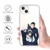 2 Pièces Coque pour Samsung Galaxy A12 4G 6.5 Pouce, avec Anime motif Jujutsu Kaisen Gojo Satoru Itadori Yuji Manga Antichoc
