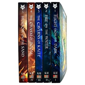Lone Wolf Series Books 1 - 5 Collection Set by Joe Dever Flight from the Dark, Fire on the Water, Caverns of Kalte, Chasm of