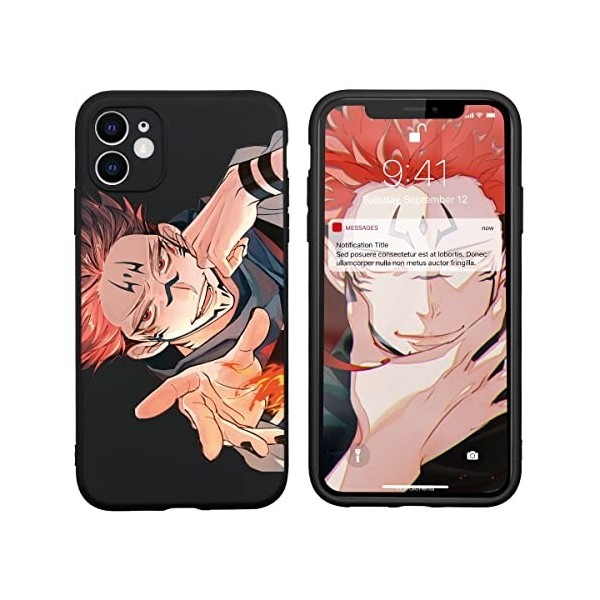 Coque pour Samsung Galaxy A32 5G 6,5" Antichoc Doux Silicone TPU Protection Housse, Étui de Téléphone Anime Jujutsu Kaisen 