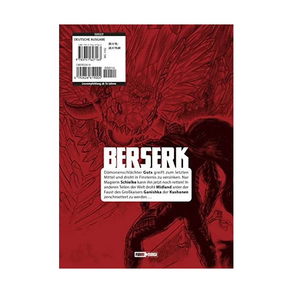 Berserk: Ultimative Edition 14: Das Dark-Fantasy-Epos! Jetzt im Großformat mit neuer Covergestaltung, um noch tiefer in die f