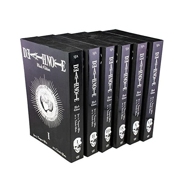 Death Note Black Edition Volume 1-6 Collection 6 Livres Par Tsugumi Ohba