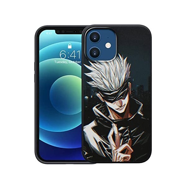 Coque pour Xiaomi 12（5G）/ 12X 6,28 Pouces Antichoc Doux Silicone TPU Protection Housse, Dessin animé Étui de Téléphone Anime 