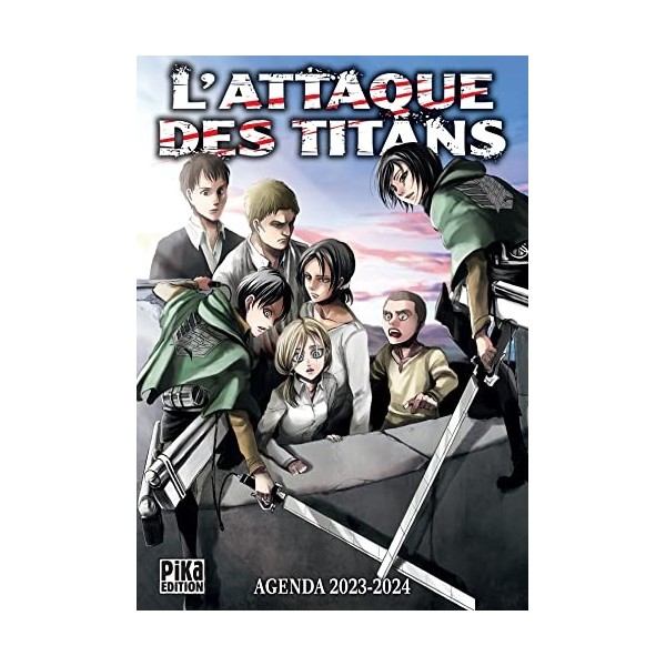 Agenda LAttaque des Titans 2023-2024