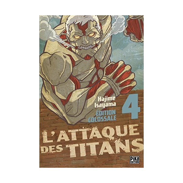 LAttaque des Titans Edition Colossale T04 LAttaque des Titans - Edition colossale t. 4 