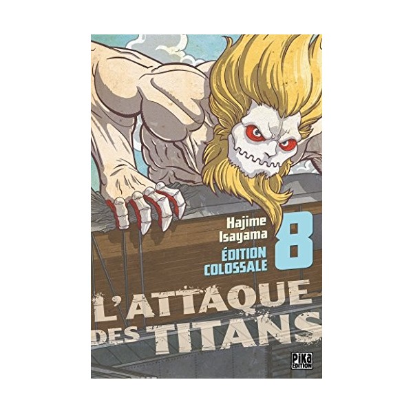 LAttaque des Titans Edition Colossale T08 LAttaque des Titans - Edition colossale t. 8 