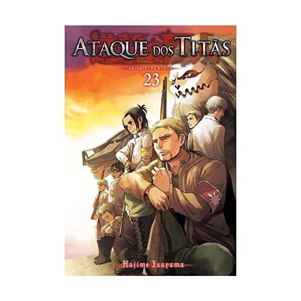 livro ataque dos tits vol 23