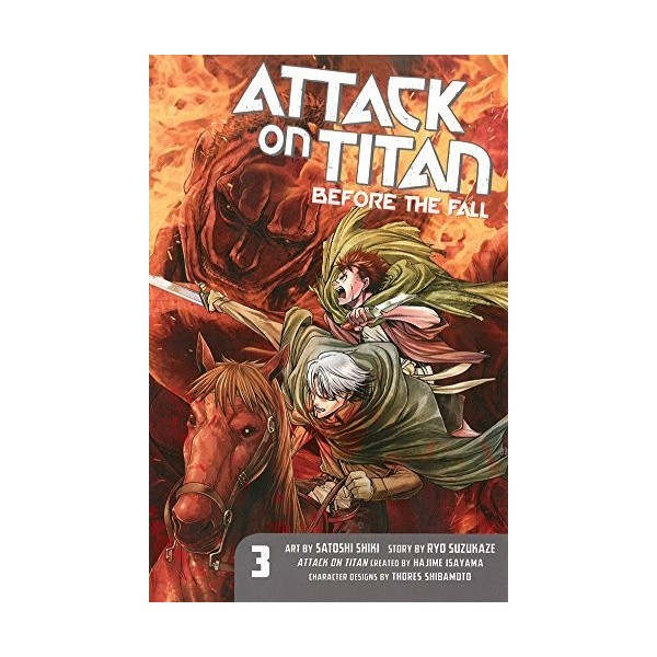 Attack on Titan: Before the Fall 3 by Hajime Isayama 11-Dec-2014 Paperback