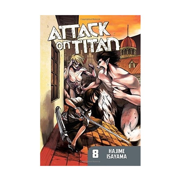 Attack on Titan 8 by Hajime Isayama 29-Oct-2013 Paperback
