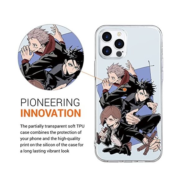 Coque pour Samsung Galaxy S21 Plus 5G 6,7" Antichoc Transparent Silicone TPU Protection Housse, Étui de Téléphone Anime Juj