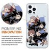 Coque pour Samsung Galaxy S21 Plus 5G 6,7" Antichoc Transparent Silicone TPU Protection Housse, Étui de Téléphone Anime Juj