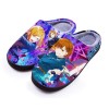 WANHONGYUE Jujutsu Kaisen Anime Pantoufles dhiver Peluche Chaude Maison Chaussons Femme Homme Pantoufles Intérieur Extérieur